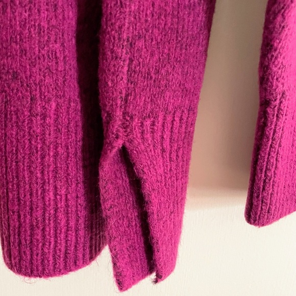 EVRI Purple/Pink Pointelle Crew Neck Long Sleeve Cozy Sweater Size 2X - Picture 7 of 9